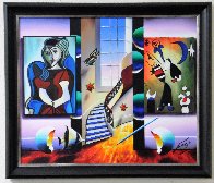 Window to Happiness 2014 26x30 Original Painting by (Fernando de Jesus Oliviera) Ferjo - 2 Window to Happiness 2014 26x30 Original Painting by (Fernando de Jesus Oliviera) Ferjo - 2