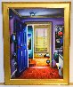 Blue Door/Homage to Miro 36x46 Original Painting by (Fernando de Jesus Oliviera) Ferjo - 1 Blue Door/Homage to Miro 36x46 Original Painting by (Fernando de Jesus Oliviera) Ferjo - 1