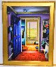 Blue Door/Homage to Miro 36x46 Original Painting by (Fernando de Jesus Oliviera) Ferjo - 2 Blue Door/Homage to Miro 36x46 Original Painting by (Fernando de Jesus Oliviera) Ferjo - 2