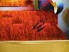 Blue Door/Homage to Miro 36x46 Original Painting by (Fernando de Jesus Oliviera) Ferjo - 4 Blue Door/Homage to Miro 36x46 Original Painting by (Fernando de Jesus Oliviera) Ferjo - 4