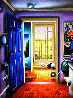 Blue Door/Homage to Miro 36x46 Original Painting by (Fernando de Jesus Oliviera) Ferjo - 0 Blue Door/Homage to Miro 36x46 Original Painting by (Fernando de Jesus Oliviera) Ferjo - 0