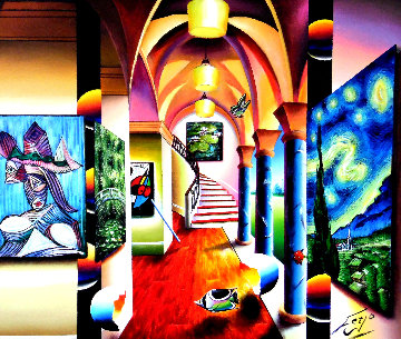 Vision of Loveliness 2016 45x53 Huge Original Painting - (Fernando de Jesus Oliviera) Ferjo Vision of Loveliness 2016 45x53 Huge Original Painting - (Fernando de Jesus Oliviera) Ferjo
