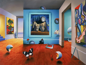 Homage to Dali AP 2001 Limited Edition Print - (Fernando de Jesus Oliviera) Ferjo Homage to Dali AP 2001 Limited Edition Print - (Fernando de Jesus Oliviera) Ferjo