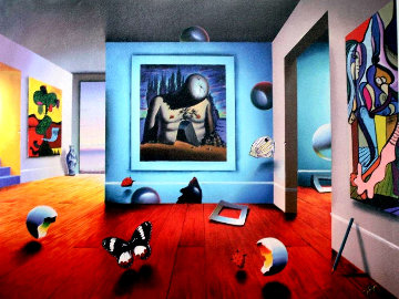 Homage to Dali Limited Edition Print - (Fernando de Jesus Oliviera) Ferjo Homage to Dali Limited Edition Print - (Fernando de Jesus Oliviera) Ferjo