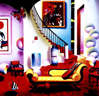 Yellow Couch Limited Edition Print - (Fernando de Jesus Oliviera) Ferjo Yellow Couch Limited Edition Print - (Fernando de Jesus Oliviera) Ferjo