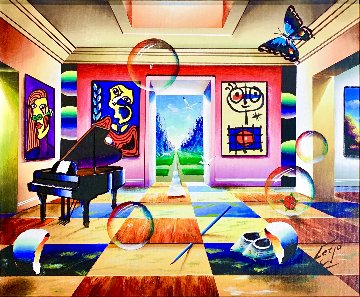 Untitled 2014 27x31 Original Painting - (Fernando de Jesus Oliviera) Ferjo Untitled 2014 27x31 Original Painting - (Fernando de Jesus Oliviera) Ferjo
