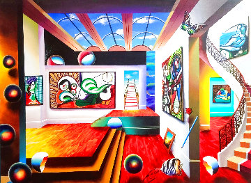 Picasso Gallery 2019 45x55 Huge Original Painting - (Fernando de Jesus Oliviera) Ferjo Picasso Gallery 2019 45x55 Huge Original Painting - (Fernando de Jesus Oliviera) Ferjo