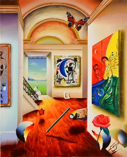 Magic Room 2008 30x24 Original Painting - (Fernando de Jesus Oliviera) Ferjo Magic Room 2008 30x24 Original Painting - (Fernando de Jesus Oliviera) Ferjo