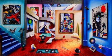Gallery of the Masters 2002 48x98 Super Huge Original Painting - (Fernando de Jesus Oliviera) Ferjo Gallery of the Masters 2002 48x98 Super Huge Original Painting - (Fernando de Jesus Oliviera) Ferjo