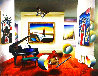Room With the Masters 2007 32x26 Original Painting by (Fernando de Jesus Oliviera) Ferjo - 0