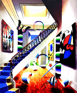 Tribute to Miro 20x16 Original Painting - (Fernando de Jesus Oliviera) Ferjo Tribute to Miro 20x16 Original Painting - (Fernando de Jesus Oliviera) Ferjo