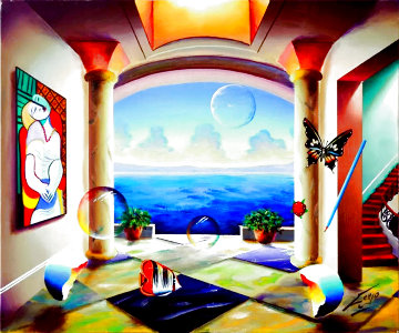 Open Country 2018 20x24 Original Painting - (Fernando de Jesus Oliviera) Ferjo Open Country 2018 20x24 Original Painting - (Fernando de Jesus Oliviera) Ferjo
