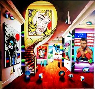 Looking At You Babe 2021 60x60 Huge Original Painting by (Fernando de Jesus Oliviera) Ferjo - 1 Looking At You Babe 2021 60x60 Huge Original Painting by (Fernando de Jesus Oliviera) Ferjo - 1