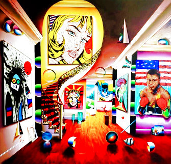 Looking At You Babe 2021 60x60 Huge - Mural Size Original Painting - (Fernando de Jesus Oliviera) Ferjo Looking At You Babe 2021 60x60 Huge - Mural Size Original Painting - (Fernando de Jesus Oliviera) Ferjo