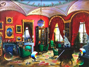 Surreal Room 30x40 Huge Original Painting - (Fernando de Jesus Oliviera) Ferjo Surreal Room 30x40 Huge Original Painting - (Fernando de Jesus Oliviera) Ferjo