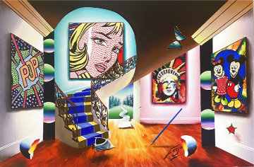 Untitled Original 2021 24x36 Original Painting - (Fernando de Jesus Oliviera) Ferjo Untitled Original 2021 24x36 Original Painting - (Fernando de Jesus Oliviera) Ferjo