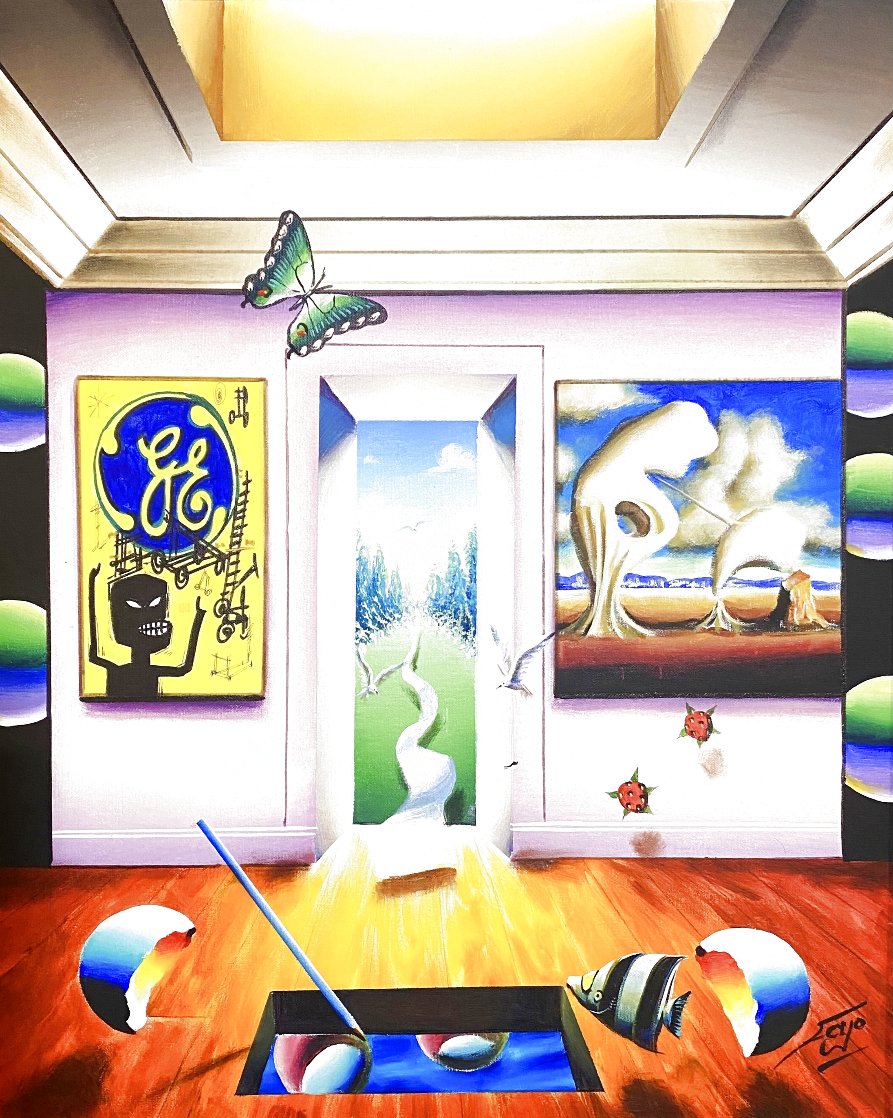 Untitled Original 38x32 Original Painting by (Fernando de Jesus Oliviera) Ferjo Untitled Original 38x32 Original Painting by (Fernando de Jesus Oliviera) Ferjo