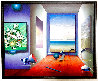 Untitled Interior 2000 26x32 Original Painting by (Fernando de Jesus Oliviera) Ferjo - 1