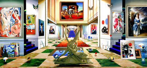 New Generation Unique - Giclee on Canvas - Epic Mural Size Limited Edition Print - (Fernando de Jesus Oliviera) Ferjo
