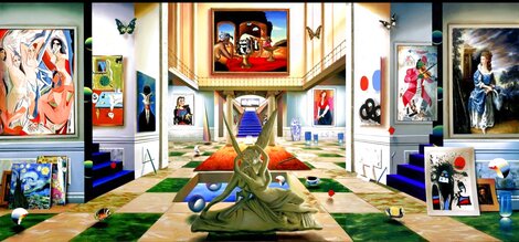 New Generation AP 2002 - Giclee on Canvas - Epic Mural Size 50x104 Limited Edition Print - (Fernando de Jesus Oliviera) Ferjo