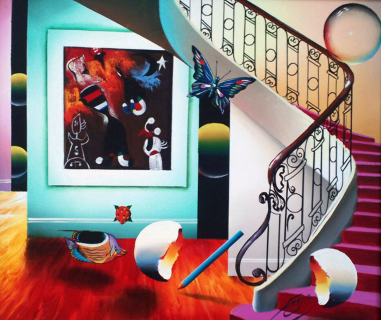 Untitled Painting 27x31 Original Painting by (Fernando de Jesus Oliviera) Ferjo Untitled Painting 27x31 Original Painting by (Fernando de Jesus Oliviera) Ferjo