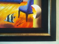 Untitled Interior with Miro Painting 37x31 Original Painting by (Fernando de Jesus Oliviera) Ferjo - 2 Untitled Interior with Miro Painting 37x31 Original Painting by (Fernando de Jesus Oliviera) Ferjo - 2