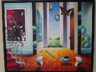Untitled Interior 1996 24x30 Original Painting by (Fernando de Jesus Oliviera) Ferjo - 1 Untitled Interior 1996 24x30 Original Painting by (Fernando de Jesus Oliviera) Ferjo - 1