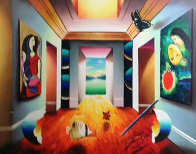 An Upside Down Perspective 2012 27x33 Original Painting by (Fernando de Jesus Oliviera) Ferjo - 0 An Upside Down Perspective 2012 27x33 Original Painting by (Fernando de Jesus Oliviera) Ferjo - 0