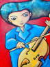 Ready Set Go Set of 2 Paintings - 2005 56x20 - Huge Original Painting by Carlos Ferreyra - 3