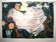 Sleeping With My Finch PP 1980 Limited Edition Print by Sonya Fe - 2
