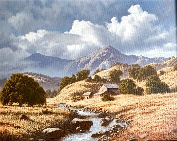 October Landscape 17x23 Original Painting - James Fetherolf October Landscape 17x23 Original Painting - James Fetherolf