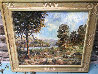 Rocks Riding River 2007 27x34 Pennsylvania Original Painting by Alan Fetterman - 1