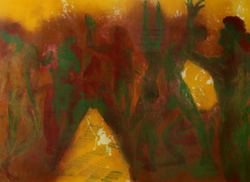 Party People 1989 Limited Edition Print - Rainer Fetting Party People 1989 Limited Edition Print - Rainer Fetting