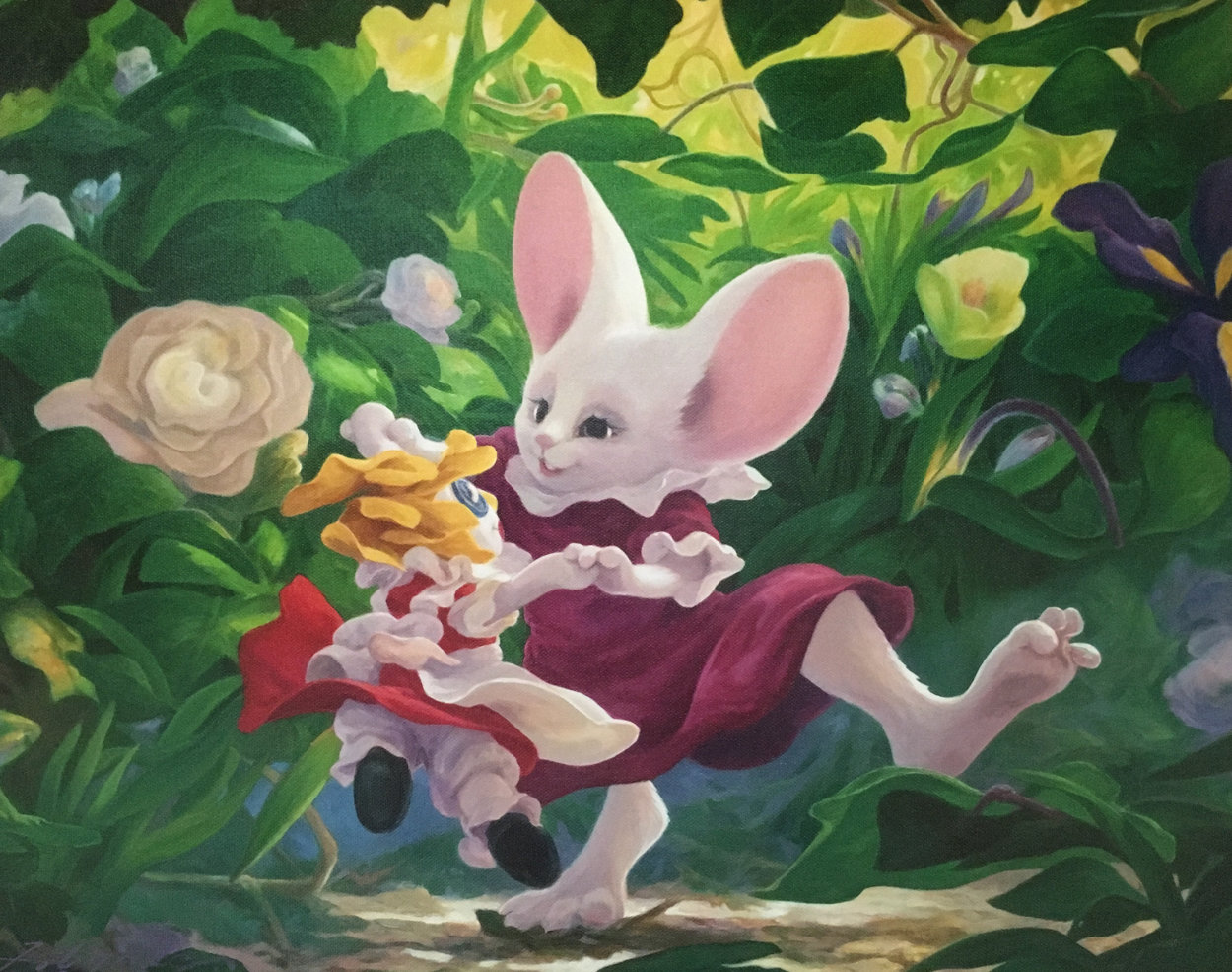 Dance of the Flowers AP 2004 Limited Edition Print by Leonard Filgate Dance of the Flowers AP 2004 Limited Edition Print by Leonard Filgate