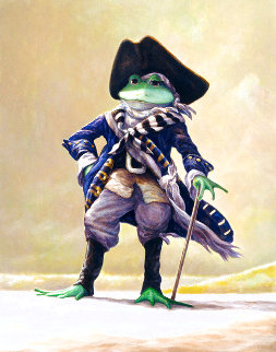 Salty Frog AP 2005 Limited Edition Print - Leonard Filgate Salty Frog AP 2005 Limited Edition Print - Leonard Filgate