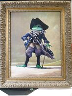 Salty Frog 1999 Limited Edition Giclee on Canvas by Leonard Filgate ...