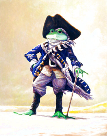 Salty Frog 1999 Limited Edition Print - Leonard Filgate