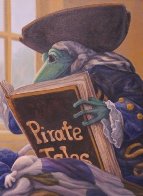 Pirate Tales 1998 24x30 Original Painting by Leonard Filgate - 4 Pirate Tales 1998 24x30 Original Painting by Leonard Filgate - 4