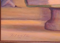 Writer 1997 18x24 Original Painting by Leonard Filgate - 6 Writer 1997 18x24 Original Painting by Leonard Filgate - 6