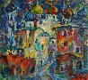 Monastery Domes 1995 18x20 Original Painting by Ivan Filichev - 0