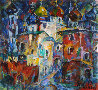 Monastery Domes 1995 18x20 Original Painting by Ivan Filichev - 1