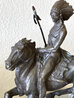War Chief Bronze Sculpture 1978 21 in Sculpture by Peter Fillerup - 3 War Chief Bronze Sculpture 1978 21 in Sculpture by Peter Fillerup - 3