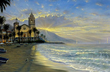 Costa Azul AP 2006 Embellished Limited Edition Print - Robert Finale Costa Azul AP 2006 Embellished Limited Edition Print - Robert Finale