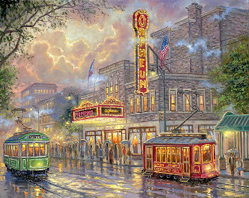 A Night at the Orpheum AP 2014 Embellished Limited Edition Print - Robert Finale