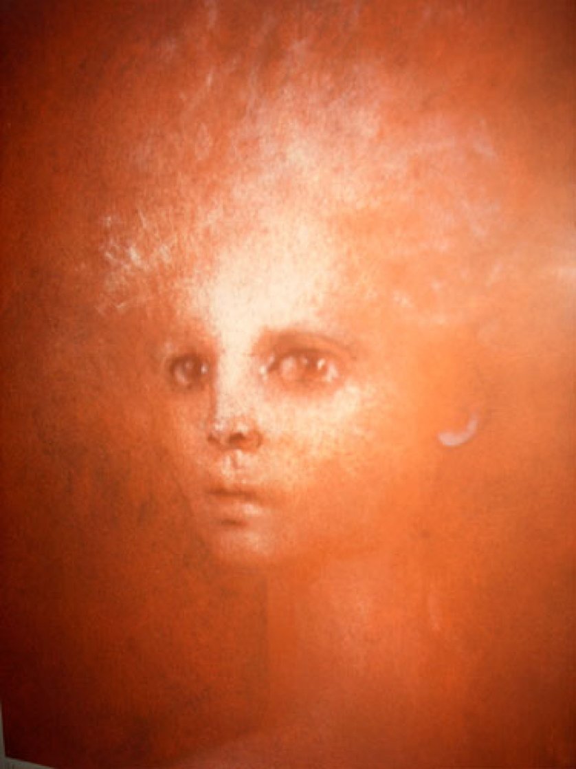 Self Portrait (Visage en Rouge) 1994 Limited Edition Print by Leonor Fini Self Portrait (Visage en Rouge) 1994 Limited Edition Print by Leonor Fini