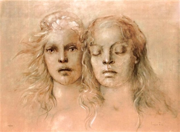 Tristan and Isolde 1977 Limited Edition Print by Leonor Fini