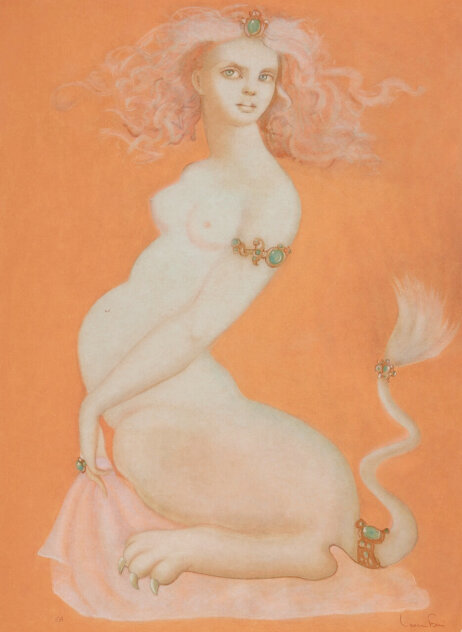 Sphinx: Ilaria EA 1975 - Huge Limited Edition Print by Leonor Fini