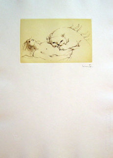 Cat Nap 1976 Limited Edition Print - Leonor Fini