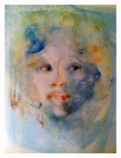Visage Blue 1986 Limited Edition Print - Leonor Fini Visage Blue 1986 Limited Edition Print - Leonor Fini