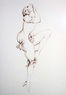 l'Anemone Fanee 1986 Limited Edition Print - Leonor Fini l'Anemone Fanee 1986 Limited Edition Print - Leonor Fini